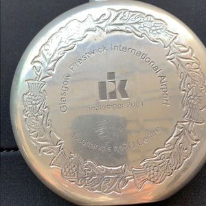 Scotland Pewter Flask
